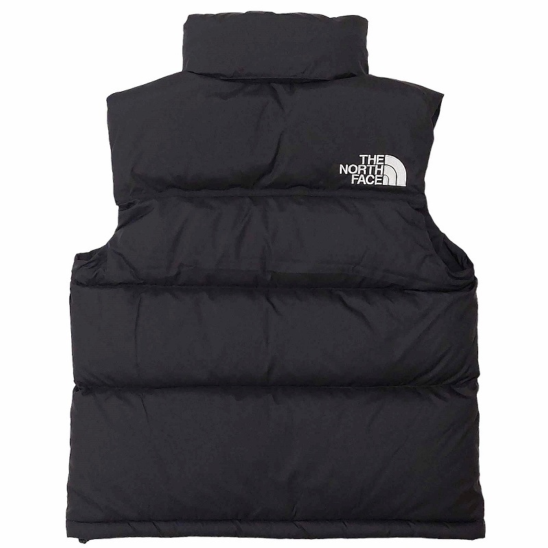 未使用品 ザノースフェイス THE NORTH FACE タグ付 NDW92338 Nuptse Vest ヌプシ ダウンベスト ジャケット ロゴ アウトドア ブラック M 022_画像2