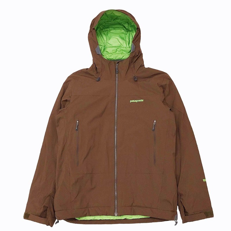パタゴニア Patagonia Winter Sun Hoody 83890 ナイロンジャケット ブルゾン 中綿 プリマロフト ウインドストッパー アウトドア ブラウン M