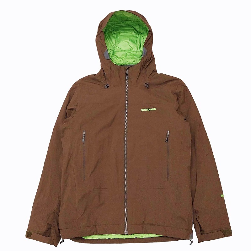 パタゴニア Patagonia Winter Sun Hoody 83890 ナイロンジャケット ブルゾン 中綿 プリマロフト ウインドストッパー アウトドア ブラウン M_画像1