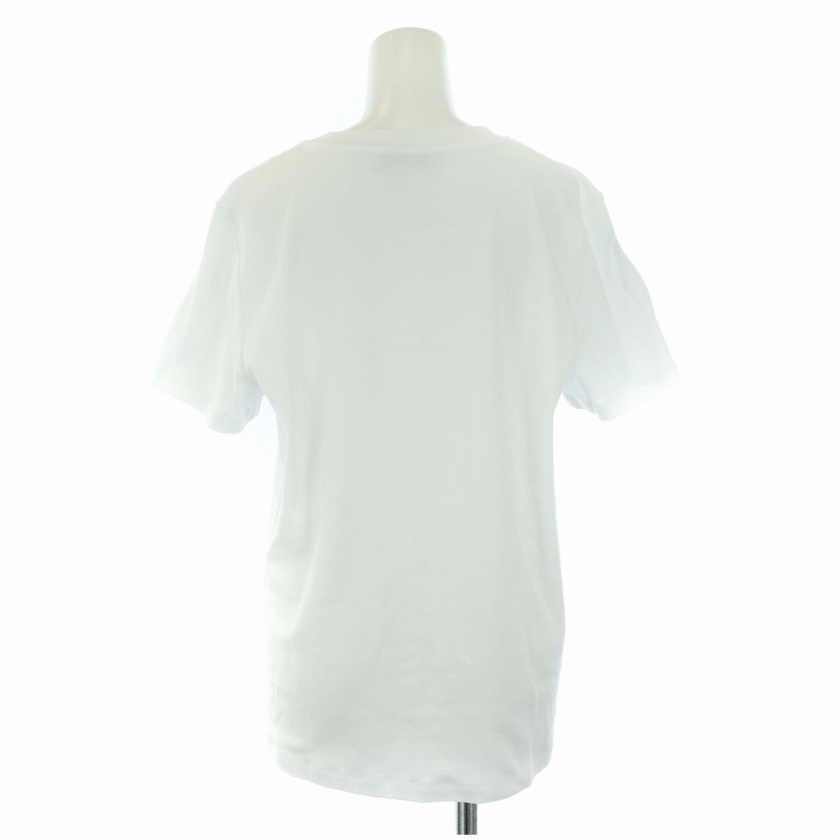 Sマックスマーラ 'S Max Mara 23SS GILBERT Tシャツ カットソー 半袖 クルーネック ロゴ プリント L 白 ホワイト /BM レディース_画像3