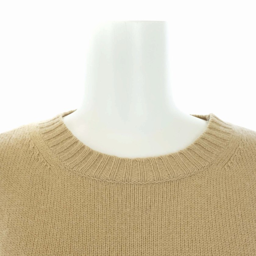 Max Mara MAX MARA 21AW 1951 knitted sweater long sleeve crew neck wool cashmere S tea Brown /BM lady's 