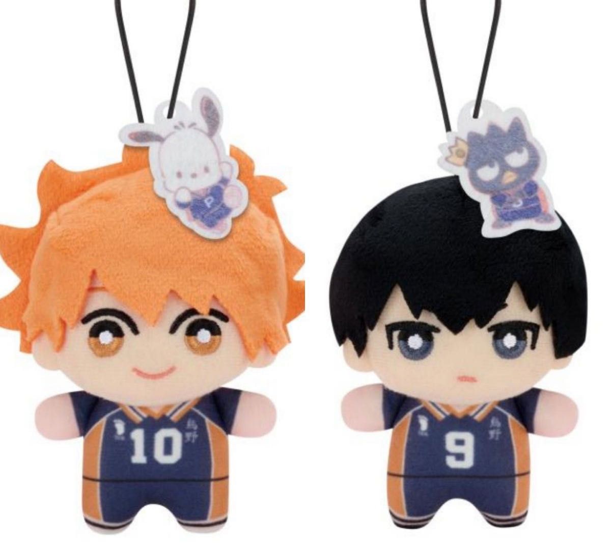 ハイキュー サンリオ コラボ ちみっともぬい 日向翔陽 影山飛雄 ハイキュー サンリオ コラボ ちみっともぬい 日向翔陽 影山飛雄