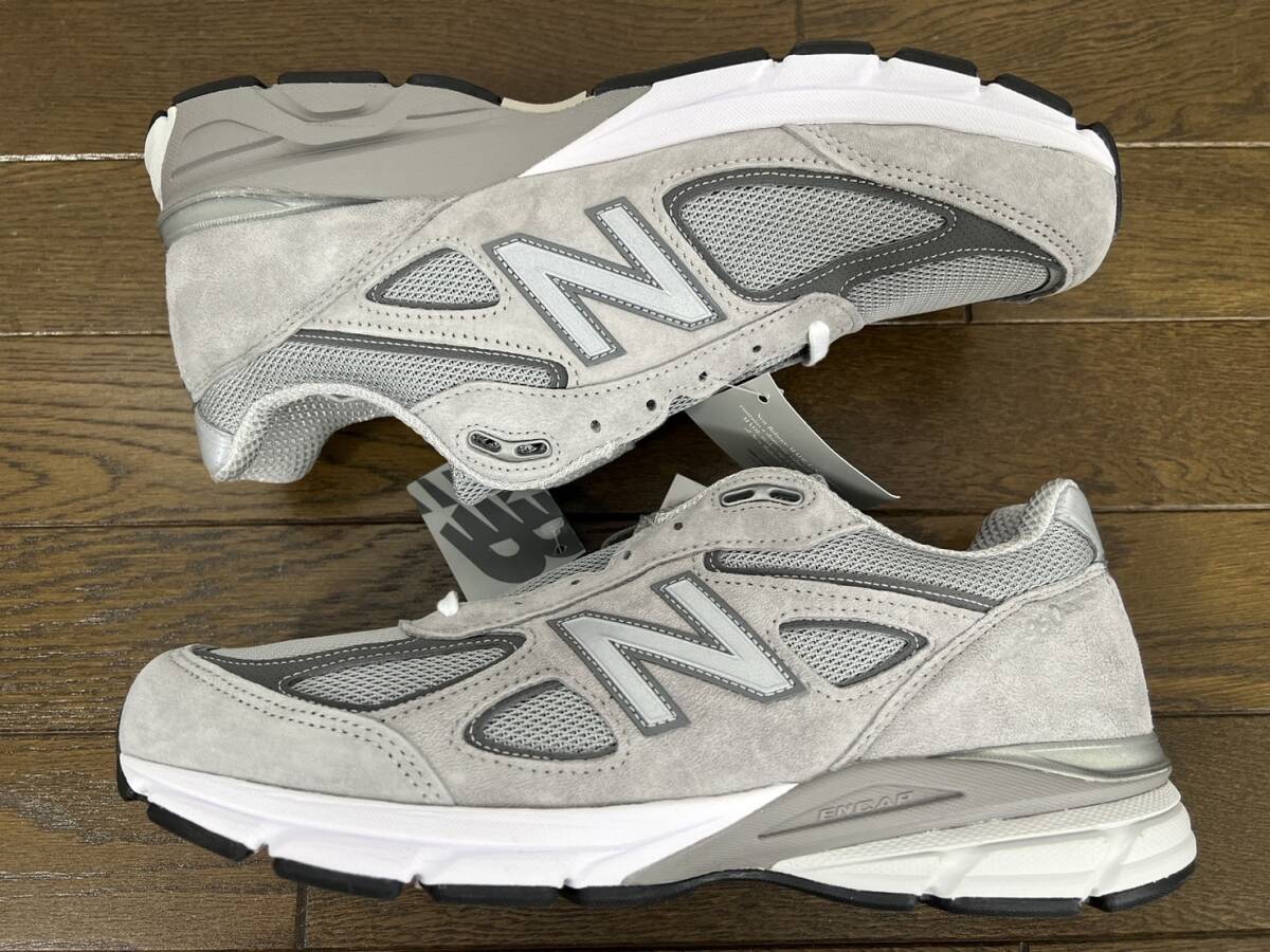 〈破格・激安〉新品 New Balance ニューバランス U990GR4 U990 4 990 グレー GRAY 30 12 MADE IN USA 30cm US12の画像2