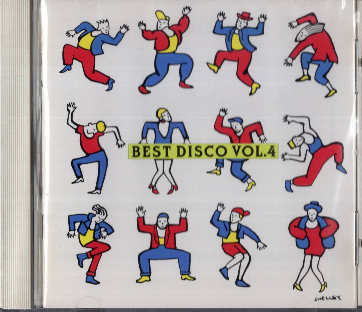 即：BEST DISCO Vol.4 / シニータ、グリーンオリーブス 、シー・ジェイ・・・CDの画像1