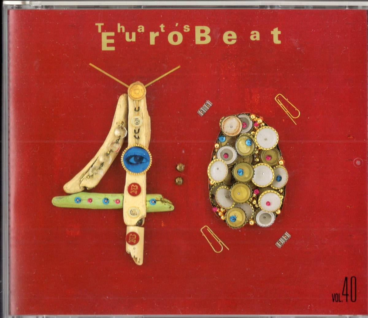 即：THAT'S EUROBEAT ザッツ・ユーロビート VOL.40・・2枚組CD_画像1