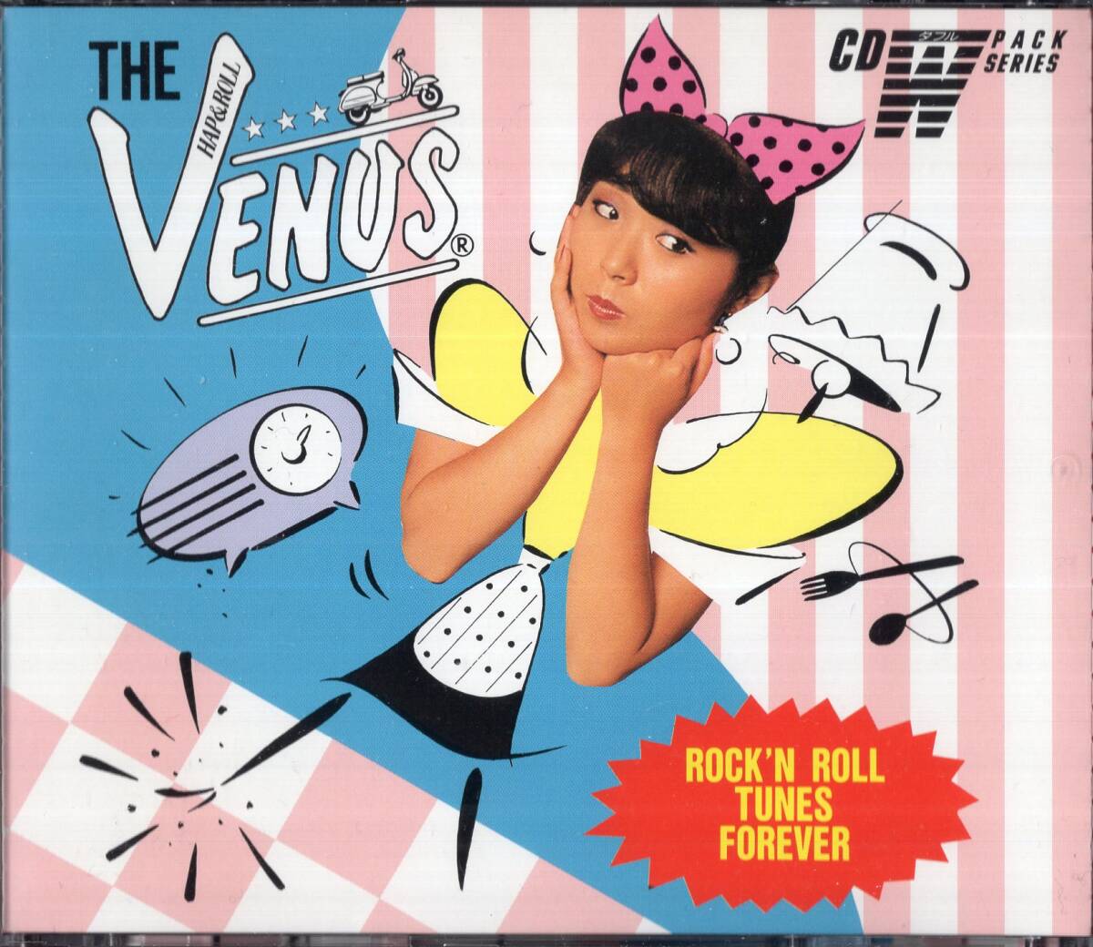 即：ザ・ヴィーナス The Venus / ROCK’N ROLL TUNES FOREVER・・２枚組CD/86年_画像1
