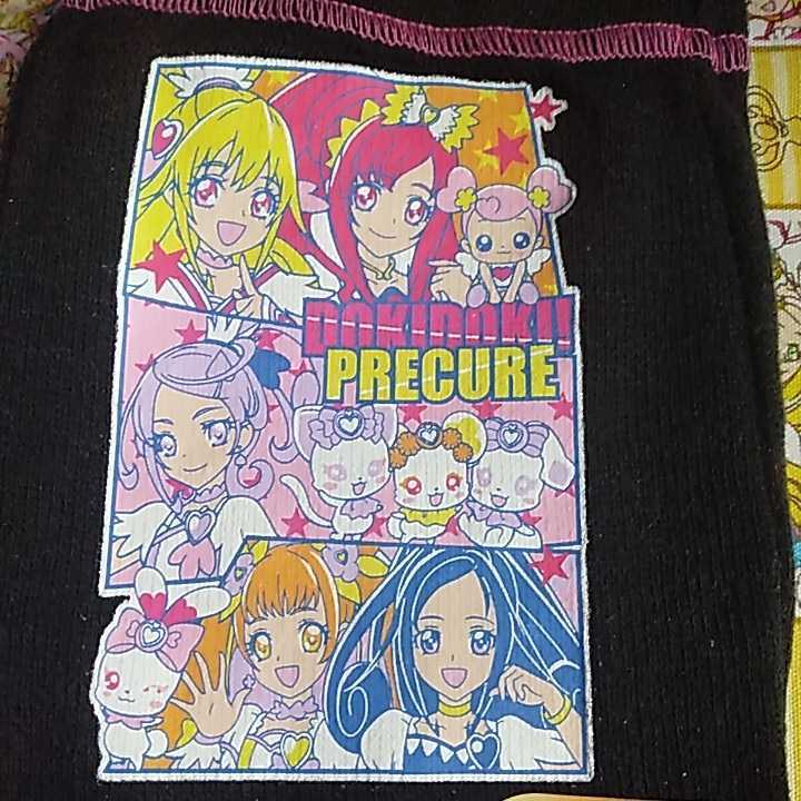 0224★委託品　ドキドキ！プリキュア　130サイズ　キャラヒート10分丈インナーレギンス_画像2