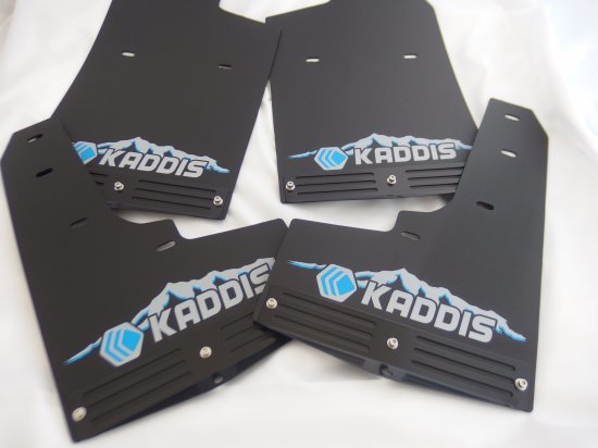 ロードハウス カディス 専用マッドフラップPREMIUMブルー 4枚(1台分) ROAD HOUSE KADDIS KD-EX16013 送料無料_画像1