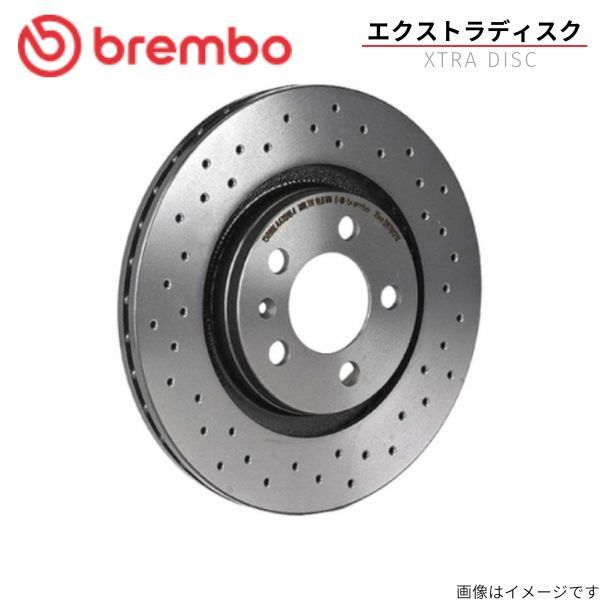 ブレンボ ブレーキローター エクストラブレーキディスク DS5 B85F02 シトロエン フロント左右セット brembo 09.A185.1X_画像1