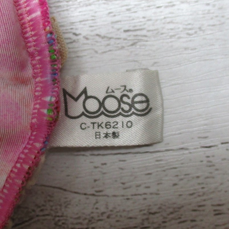 K9381★ピンク系 花柄 かわいい 黄色 赤 黄緑 リボン Moose つるすべ 日本製 9号 レディース水着 ワンピース 海 プール リゾート 衣装_画像8