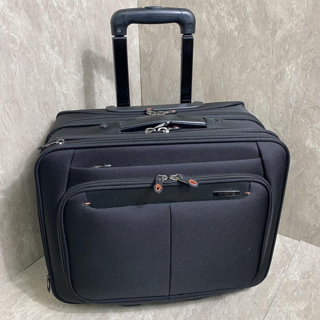 Samsonite　サムソナイト キャリーバッグ 型番1000547 機内持込可能 ビジネスバッグ　スーツケース　ビジネスキャリー_画像2