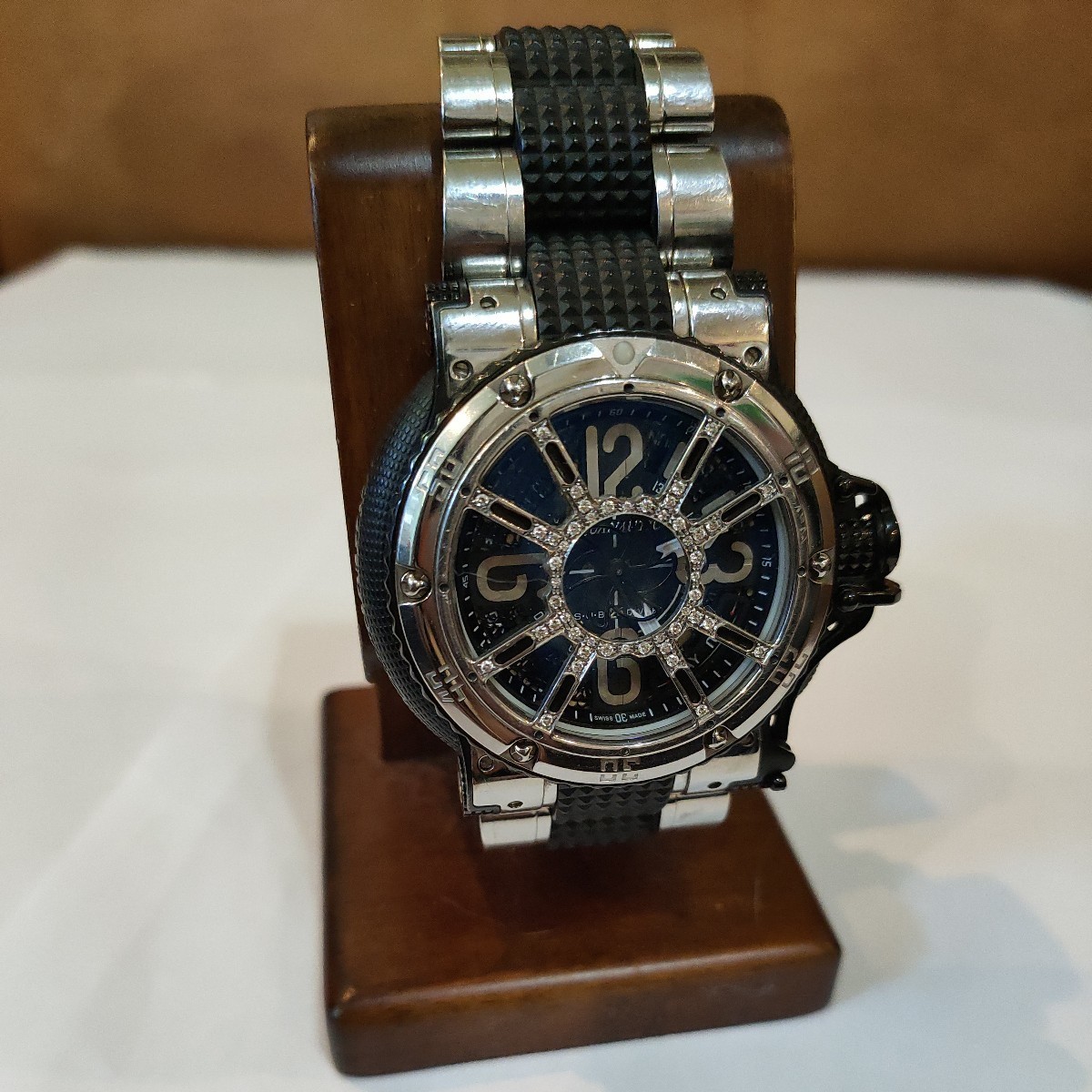 美品 人気 アクアノウティック キングクーダ サブコマンダー ダイヤベゼル 腕時計 自動巻き稼働品 AQUA NAUTIC ロック ダイブ の画像1