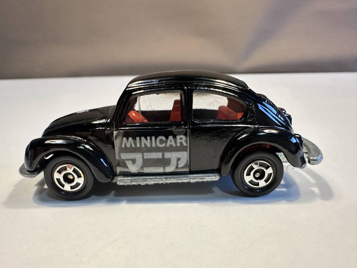 トミカ/青箱/日本製/フォルクスワーゲン/ビートル/MINI CAR マニア/ブラッグボディ/1200LSE/F20/限定品_画像3