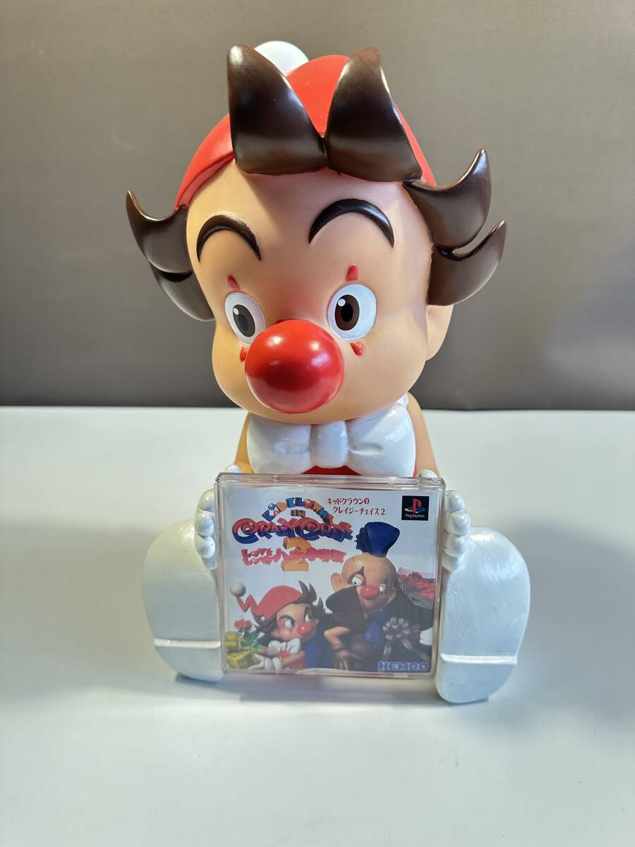 年末のプロモーション大特価! 店頭用/KAMCO/キッドクラウン/ソフビ/貯金箱/全長29㎝ - ソフビ キャラクター