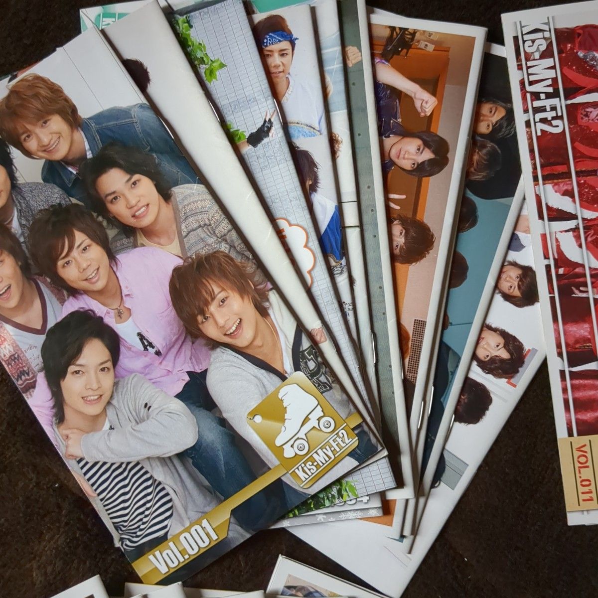 Kis-My-Ft2☆キスマイ　ファンクラブ会報　vol.001からvol.046