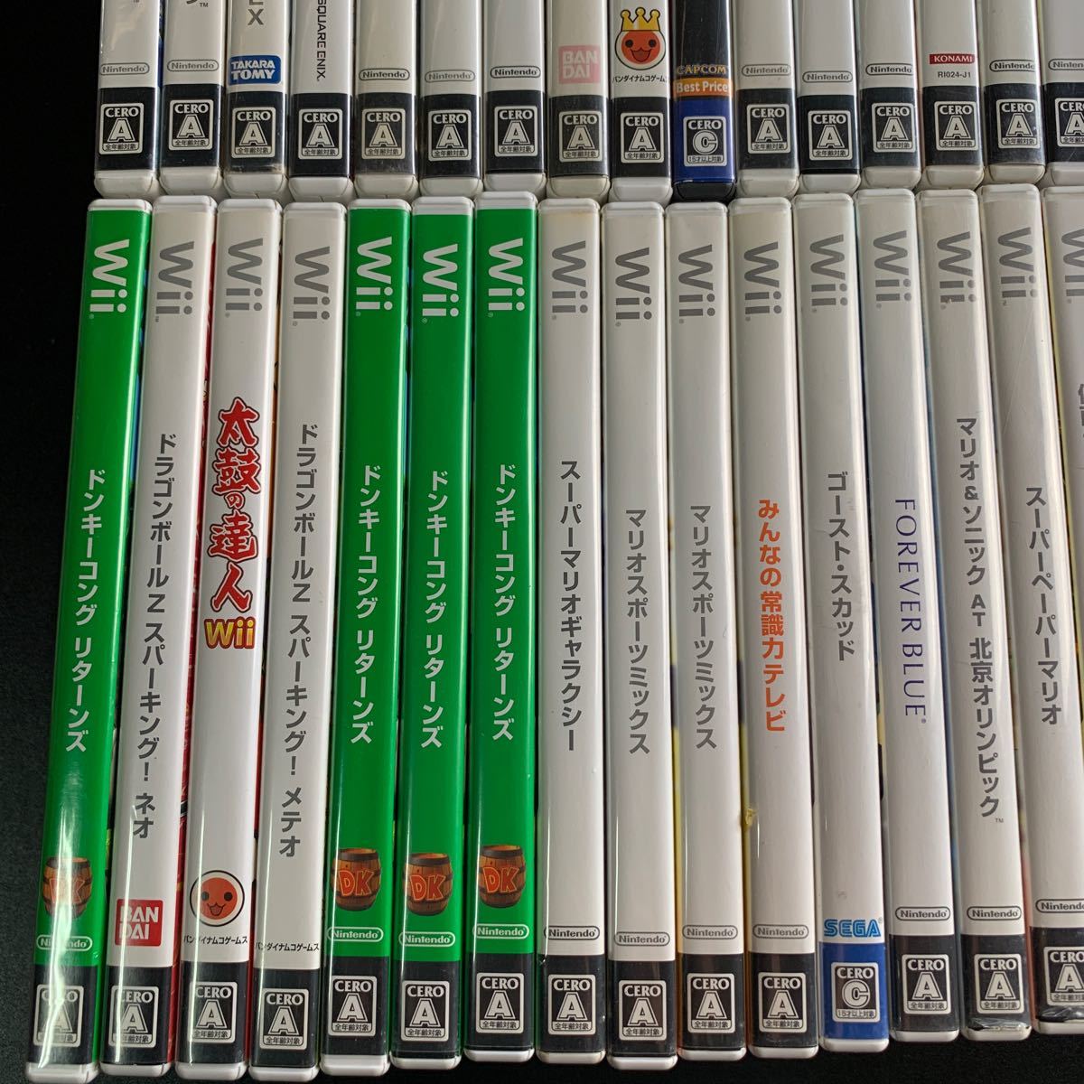 1円スタート Wii ソフト まとめて 52本 大量 マリオ 太鼓の達人_画像5
