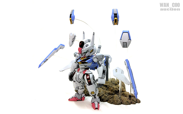 FW GUNDAM CONVERGE ガンダム・エアリアル ガンダム コンバージ 塗装 改造 リペイント カスタム 完成品 CORE_画像1