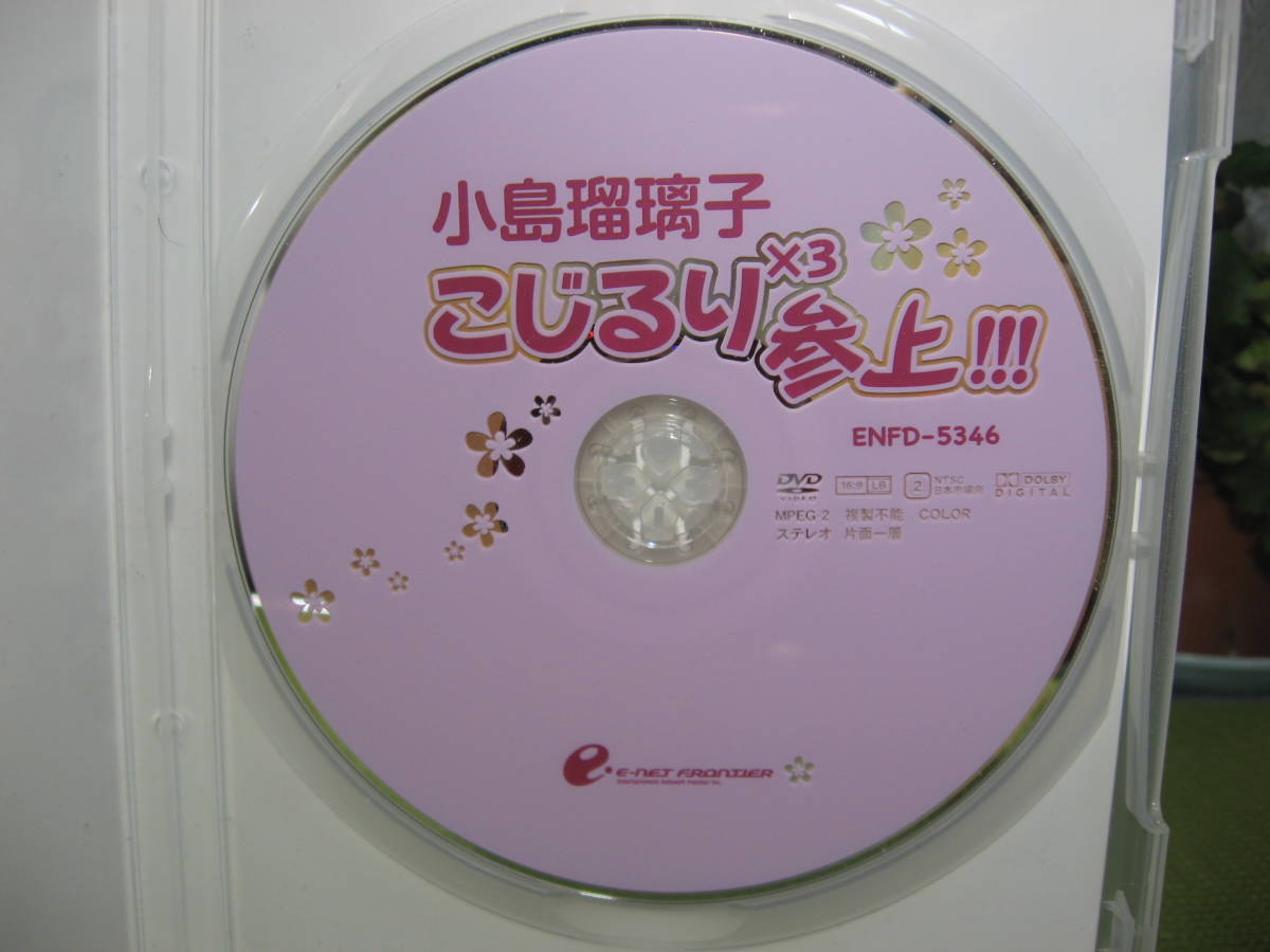 ［DVD］小島瑠璃子 こじるり×3参上!!! ファーストDVD 美品 送料無料_画像3
