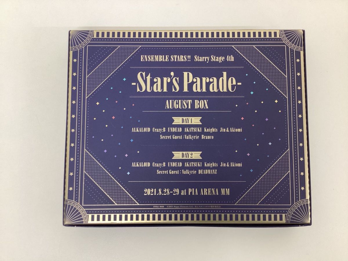 【現状】 ブルーレイ あんさんぶるスターズ!! Starry Stage 4th -Star’s Parade- August BOX Blu-ray 一部欠品あり_画像2