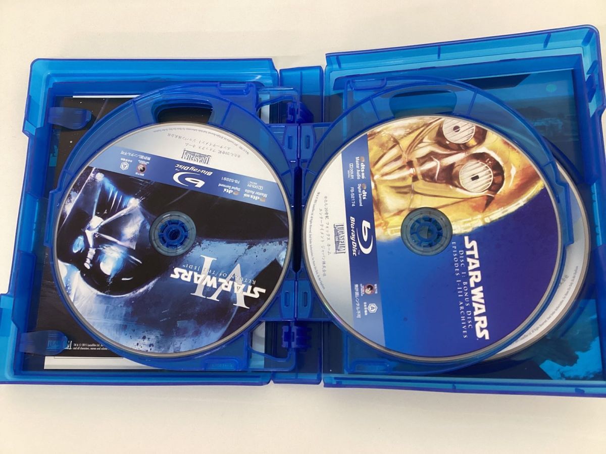 【現状】ブルーレイ スターウォーズ STARWARS THE COMPLETE SAGA / Blu-ray Disc_画像7