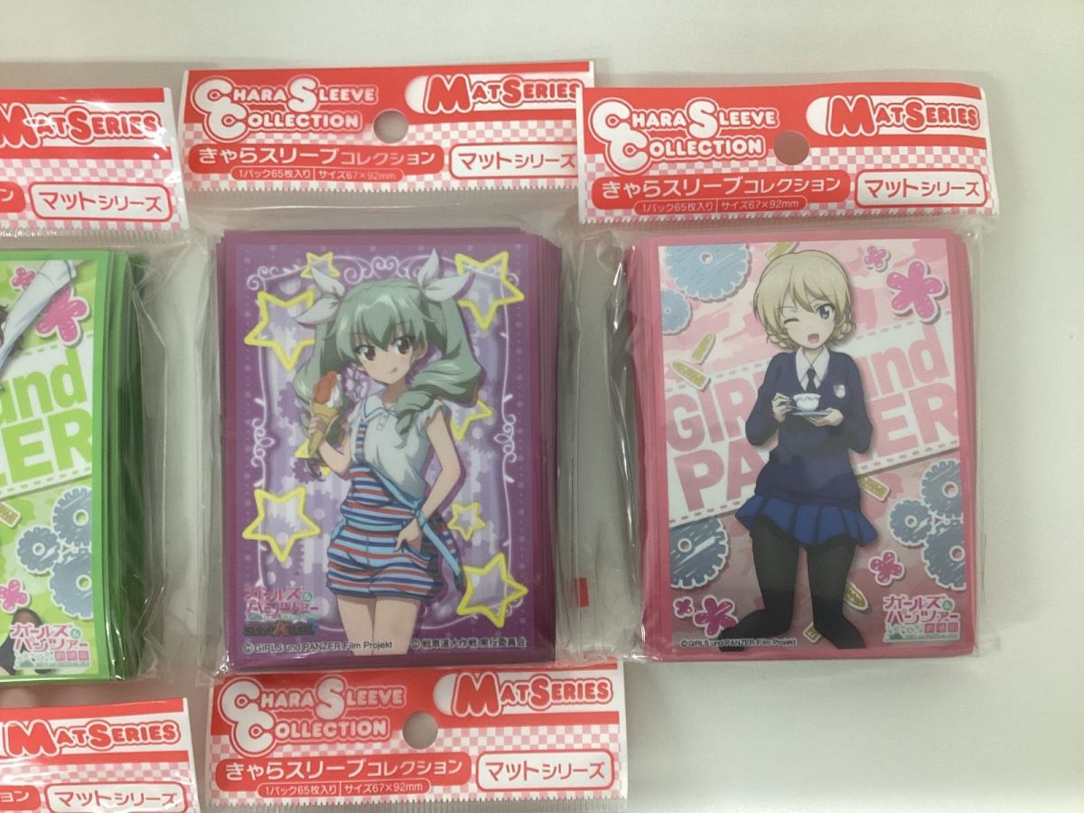 【未開封】ガールズ＆パンツァー カードスリーブ グッズ まとめ売り B_画像3