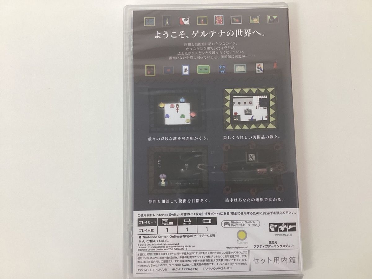【現状】 Nintendo Switch ソフト Ib 限定版_画像7