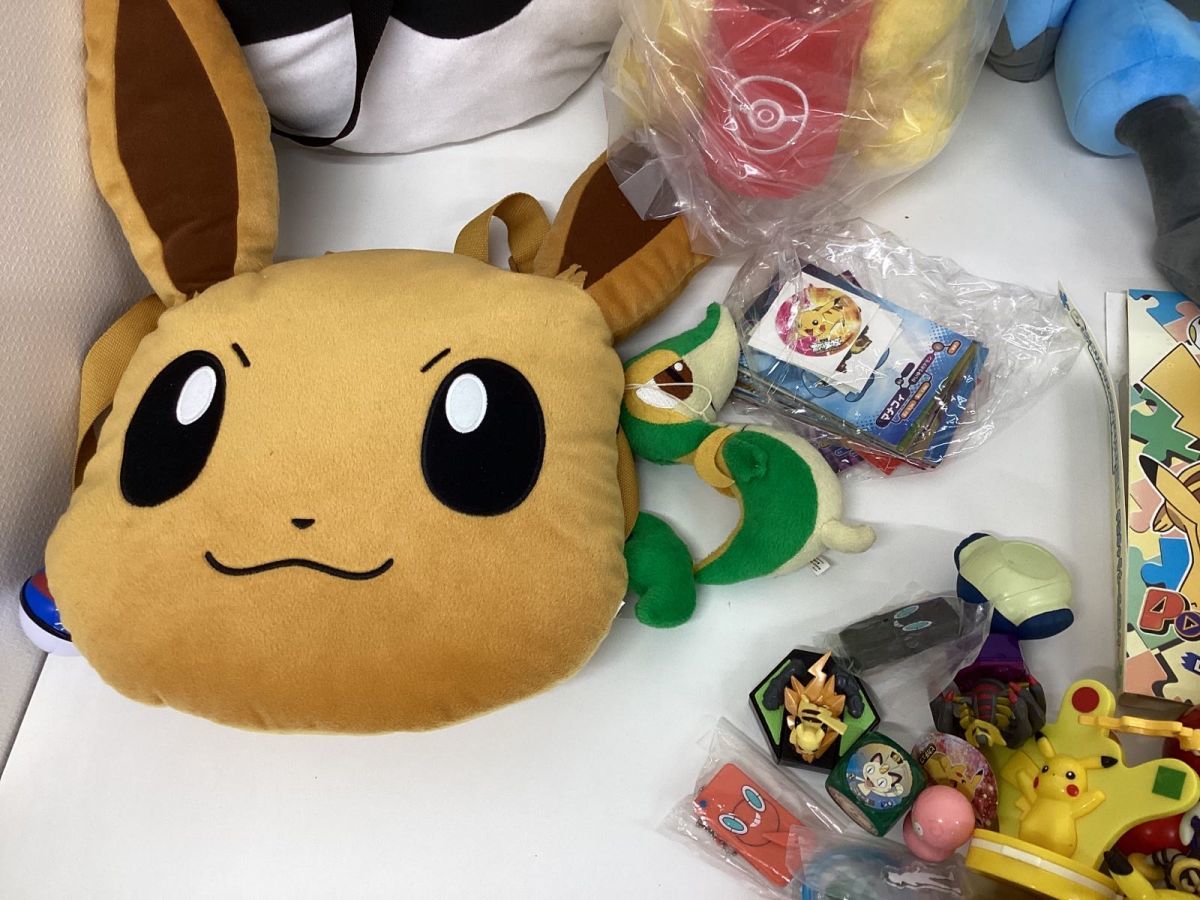 【同梱不可/現状】 ポケットモンスター ポケモン グッズ まとめ売り ルカリオ ピカチュウ クワッス 他 ぬいぐるみ リュック 他_画像6