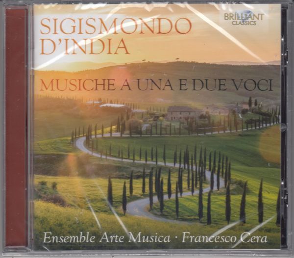 [CD/Brilliant]S.ディンディア(1580-1629):Alla guerra d'Amore & Intenerite voi, lagrime mie/チェラ(cemb & cond)&アルテ・ムシカ合唱団_画像1
