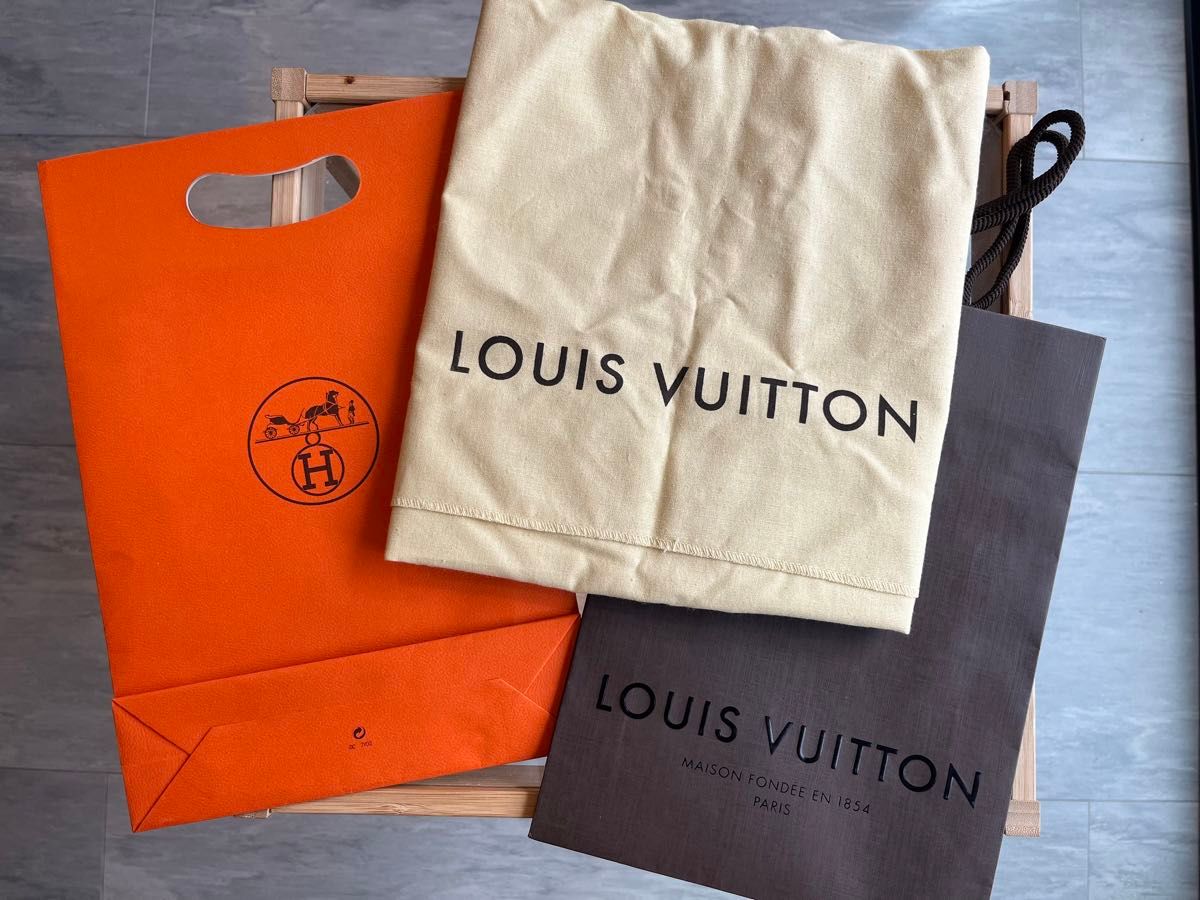 ルイヴィトン LOUIS VUITTON 保存袋 ブランド紙袋 ショップ袋 エルメス