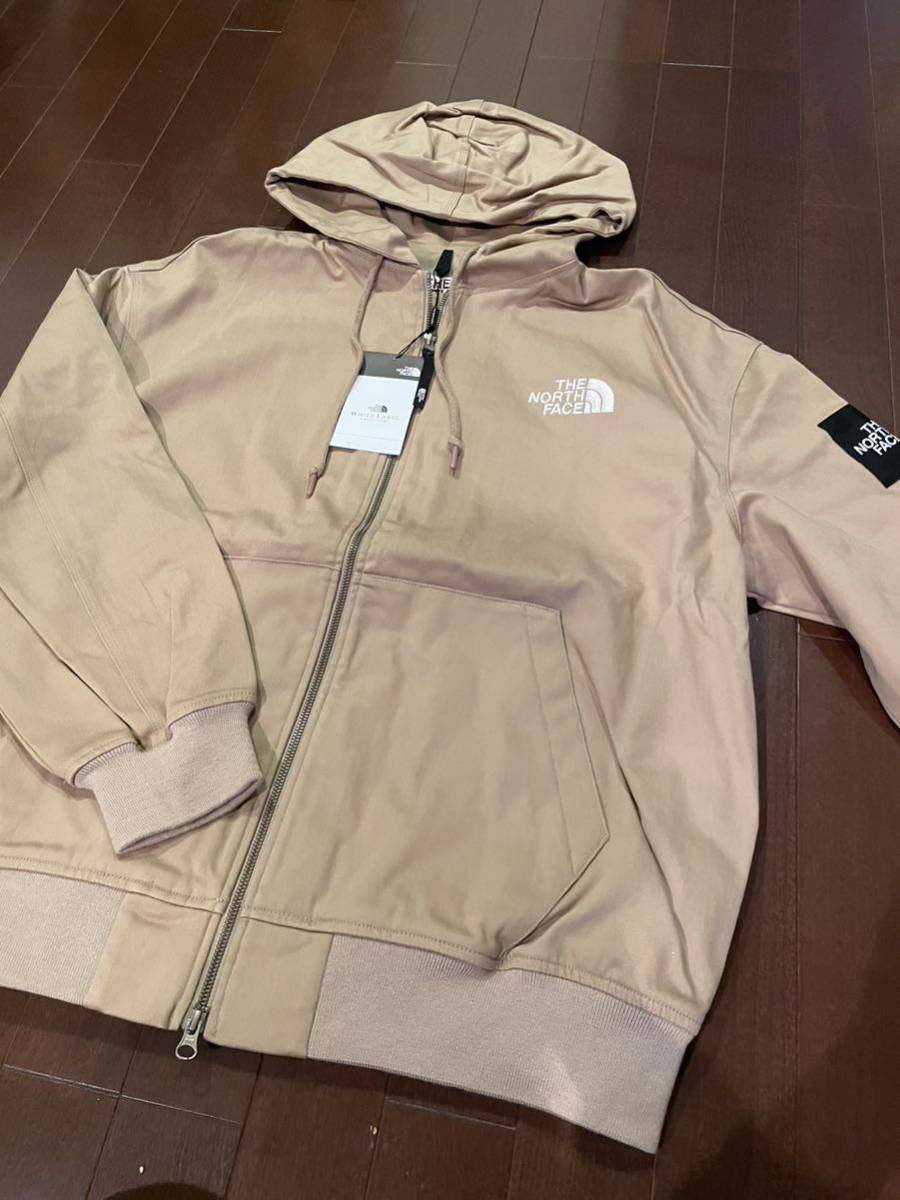 新品 XL 春物 THE NORTH FACE ノースフェイス ホワイトレーベル VILAN COTTON JACKET ジャケット パーカー ベージュ 男女兼用_画像7