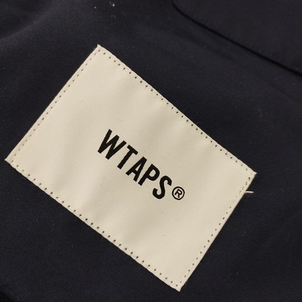 E049b [秋冬][人気] WTAPS ダブルタップス ジャケット 03 ネイビー 231WVDT-JKM01 フルジップアップ | アウター G_画像6