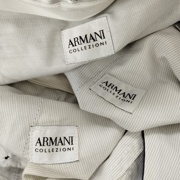 N111b [セット] ARMANI COLLEZIONI アルマーニ コレッツィオーニ パンツ 54 計3点 | ボトムス G_画像4