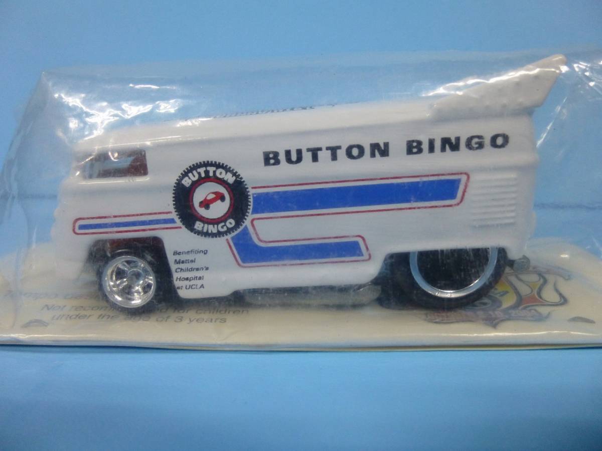 未開封★VW-BUS 18TH COLLECTORS CONVENTION BUTTON BINGO★Hot Wheels 1/64_画像2