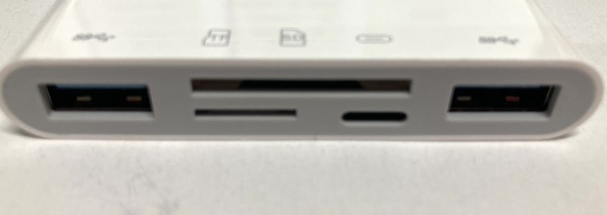 【MFi正規認証品】SDカードリーダー iPhone USB Type C 5 IN1 カードリーダー SD/TF同時読み書きSD/Micro SD/SDHC/SDXC/MMCカード対応AP436_画像8