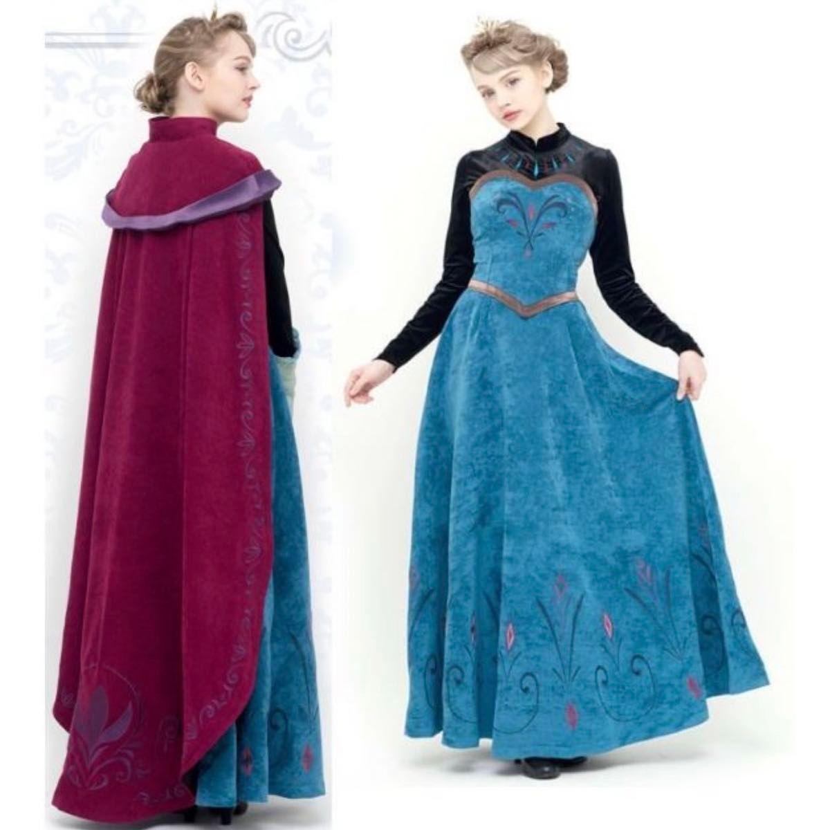 シークレットハニー アナと雪の女王 エルサ 戴冠式ドレス ウィッグ フルセット