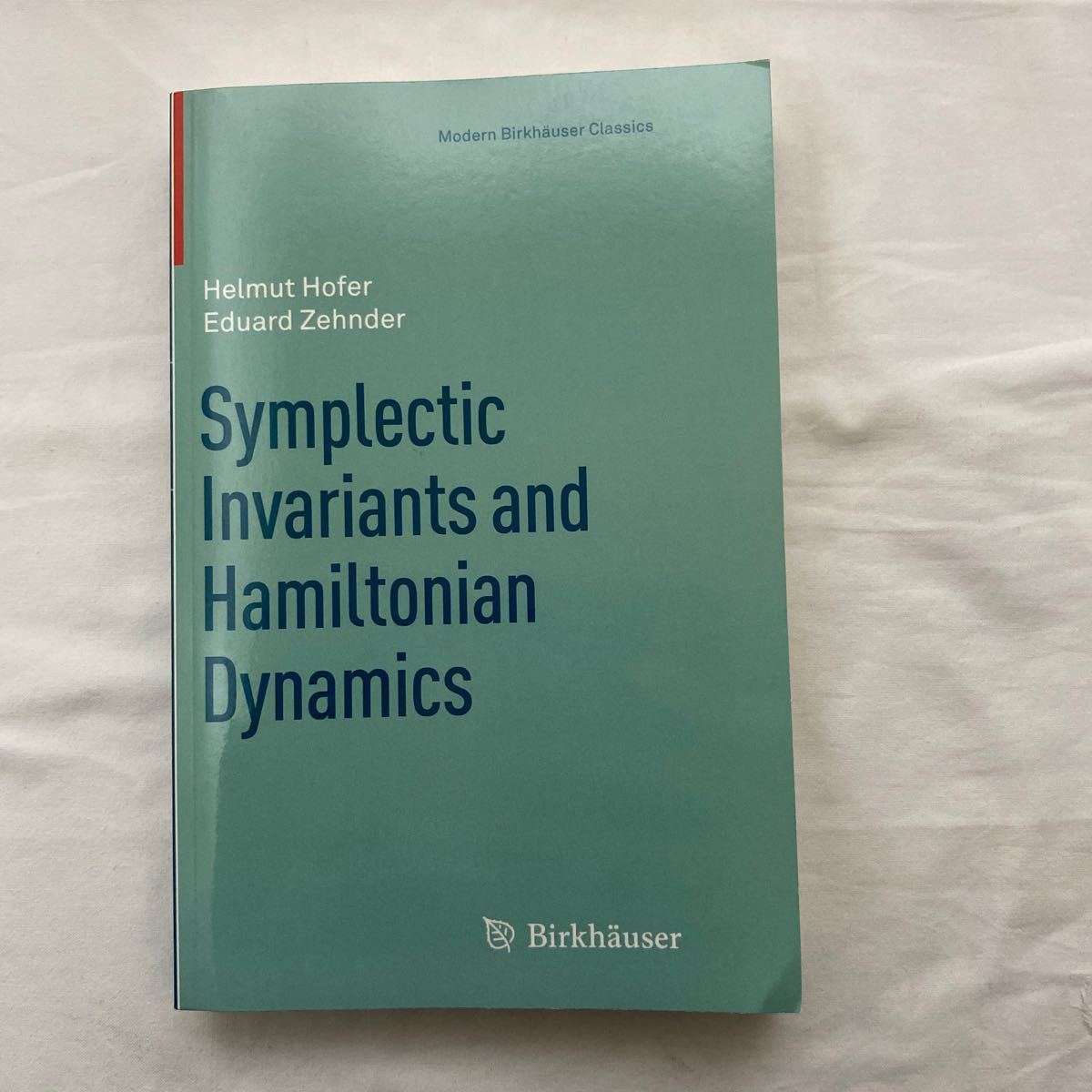洋書　Symplectic Invariants and Hamiltonian Dynamics 古本　Modern Birkhaeuser Classics
