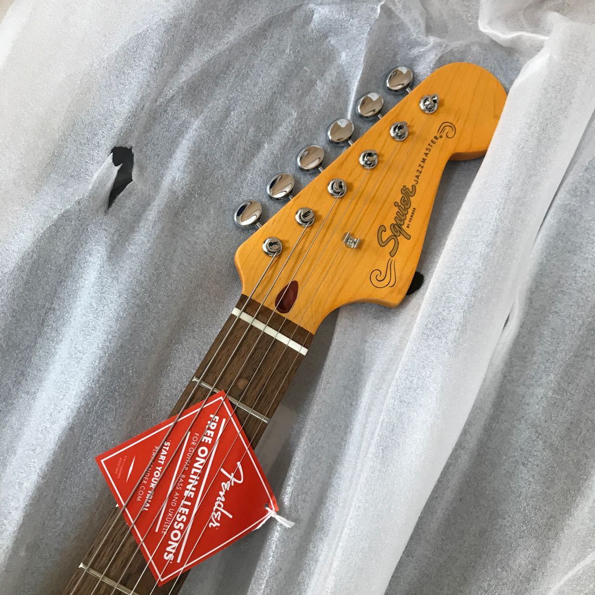 【未使用品】Squier by Fender J Mascis Jazzmaster Vintage White マスキス ジャズマスター _画像4