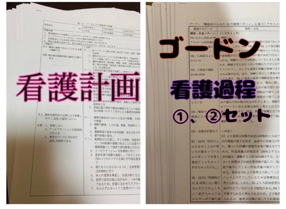 看護計画　ゴードン　看護過程