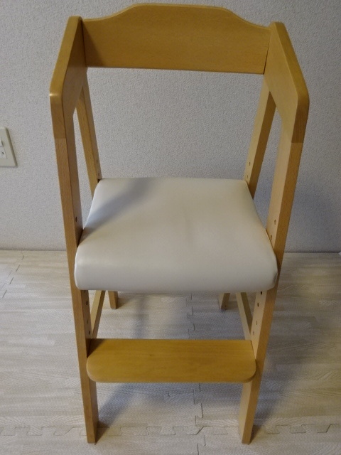 キッズチェア 木製椅子 3段階調節可能 アイリスプラザの画像1