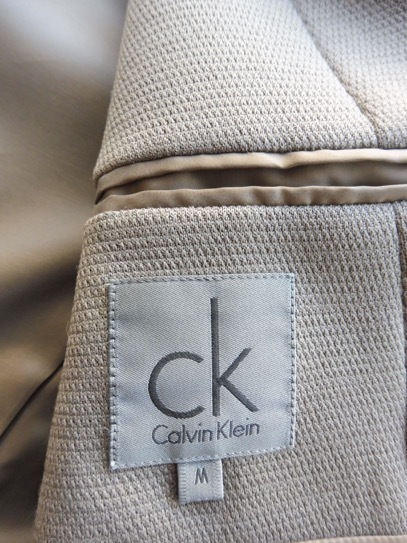 CK Calvin Klein カルバンクライン  メンズ  ジャケット 総裏地 サイズ M 定価３８０００円の画像6