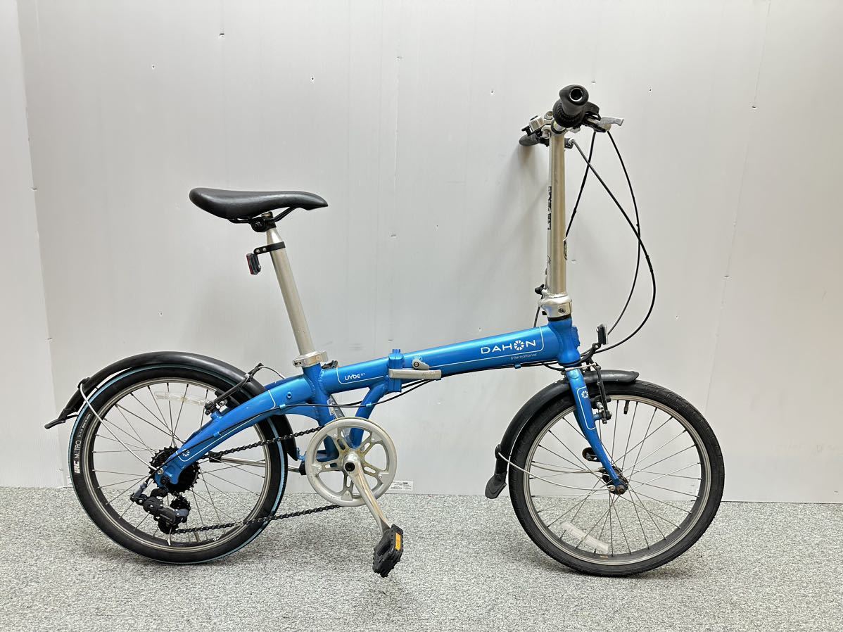 Популярная модель Dahon Vybe D7 Маленький складной велосипед 20 -дюймовый алюминиевая рама 7 -скорость Дахона Идеально подходит для путешествий / рыбалки / кемпинга