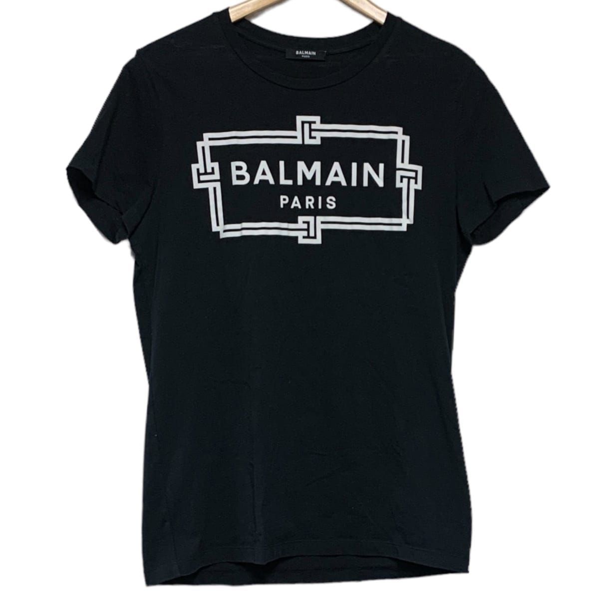 【中古】 BALMAIN バルマン Tシャツ・カットソー VH0EF000 G065 フロント ロゴ　Tシャツ Sサイズ 23032311 YM