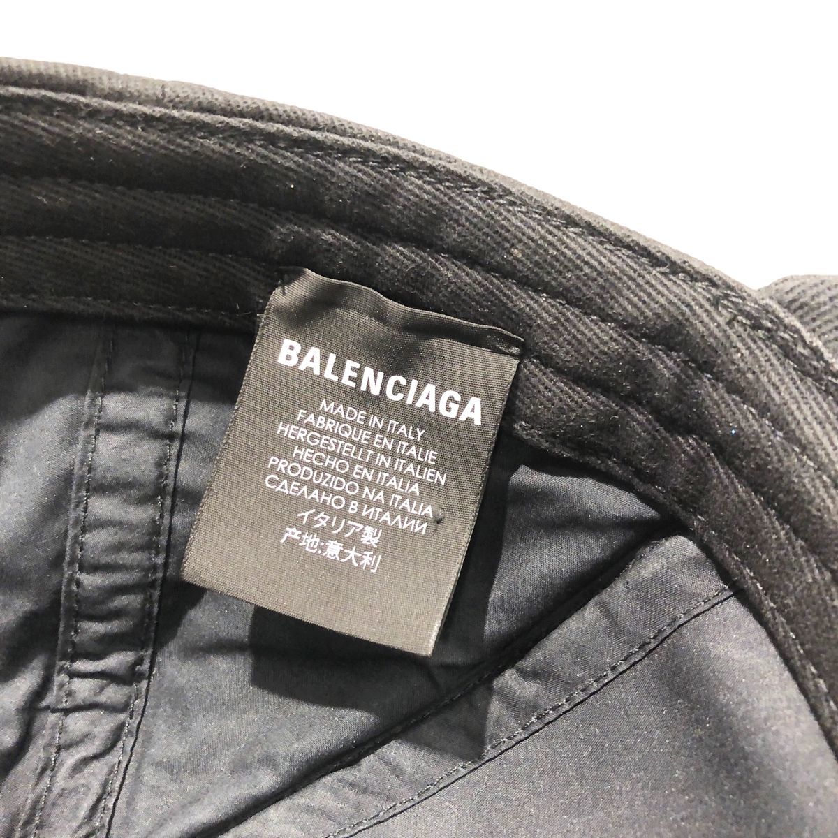 【中古】 BALENCIAGA バレンシアガ ロゴ キャップ 帽子 21024673 RD_画像9