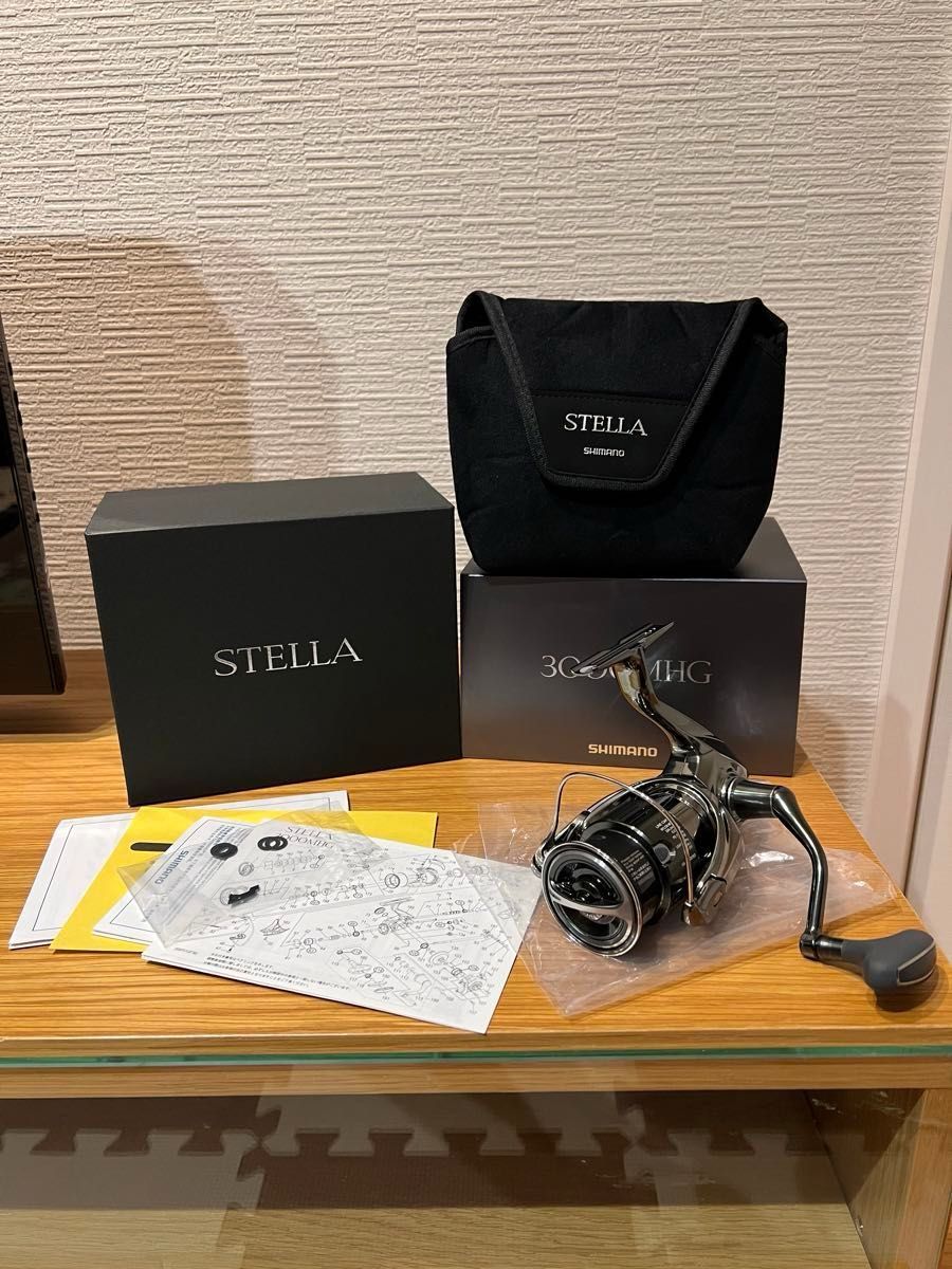 シマノ 22ステラ 3000MHG 未使用 2023年7月製造 SHIMANO STELLA シマノ 22ステラ 3000MHG 未使用 2023年7月製造 SHIMANO STELLA