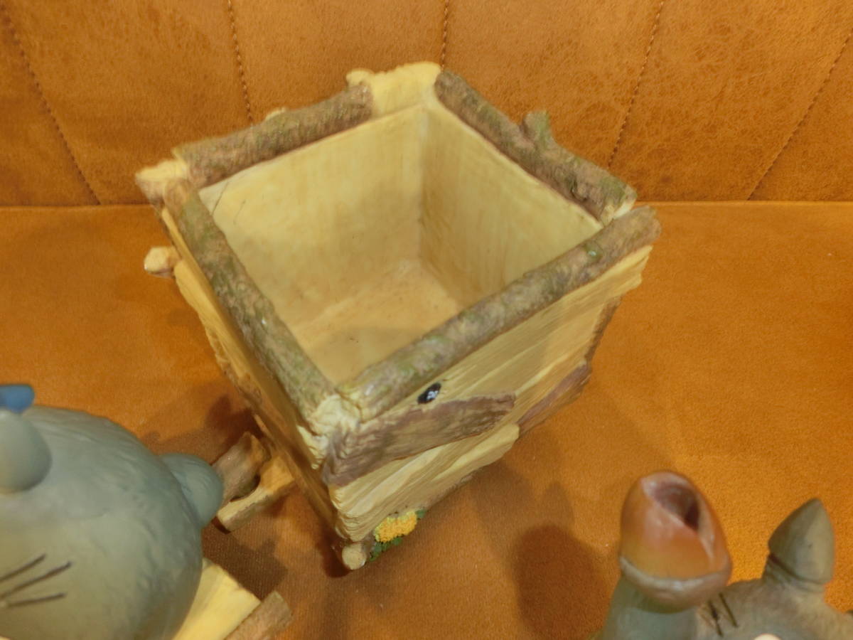 ジブリ　トトロ 　プランター　陶器製　 植木鉢 小物入れ ジブリ インテリア 雑貨 ガーデニング_画像2
