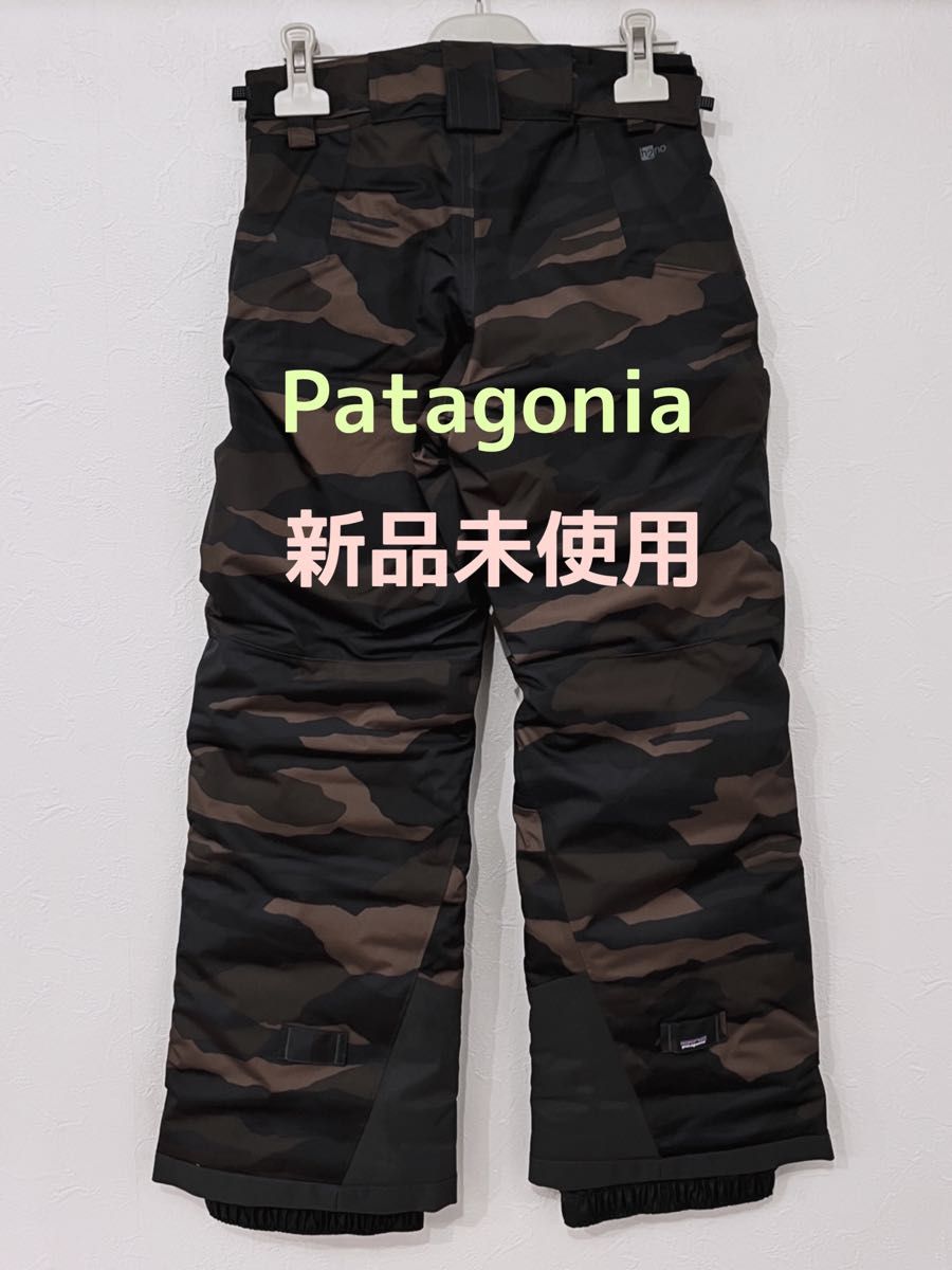 雪遊びウェア パタゴニア Boys スノーショットパンツM  140 新品未使用 Patagonia パタゴニア スノボー キッズ