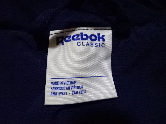 ■0205■Reebok CLASSIC リーボック ナイロンジャケット　L●_画像2