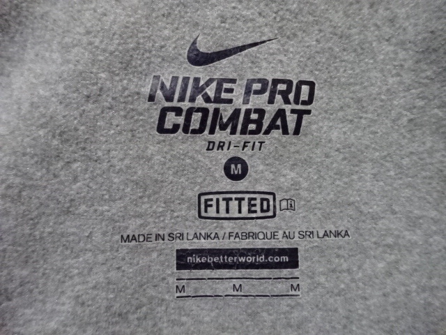 ■0219■ナイキ NIKE PRO COMBAT 長袖 M●_画像2