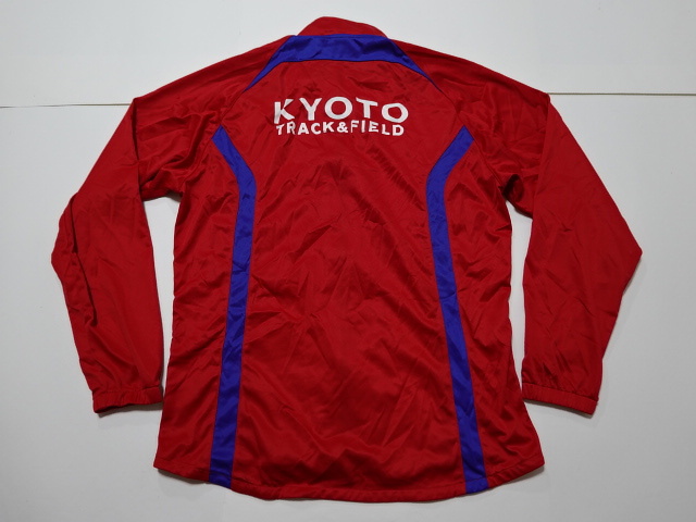 ■0223■KYOTO TRACK&FIELD ミズノ MIZUNO ジャケット XL ●_画像3