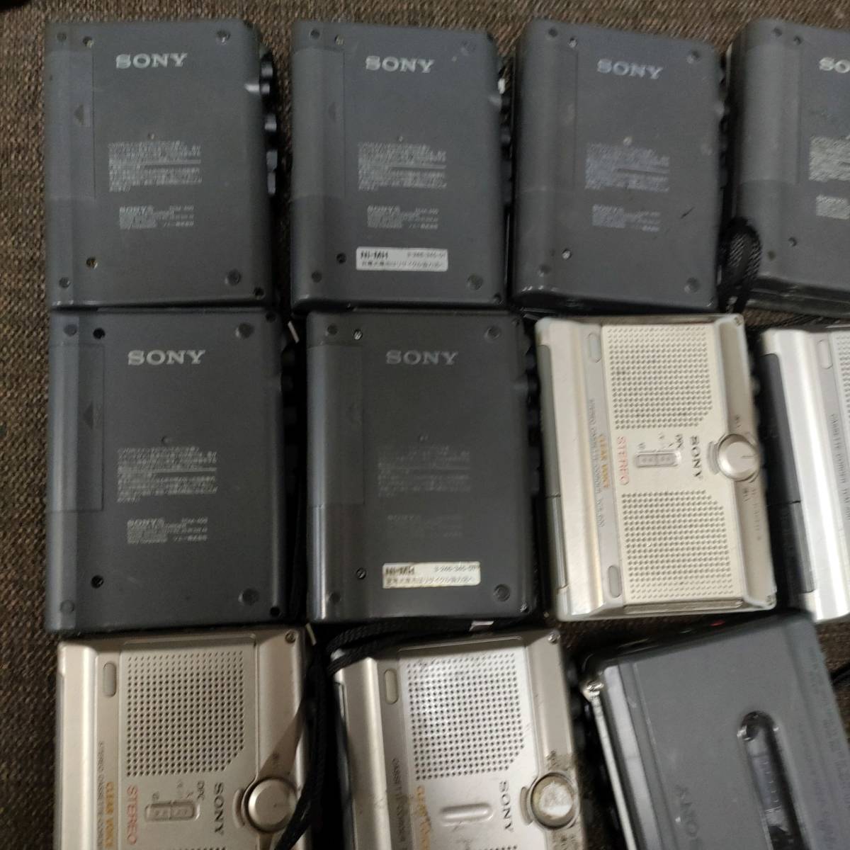テープレコーダージャンクTCM-400 TCM-500 まとめ売り SONY 他 17台_画像7